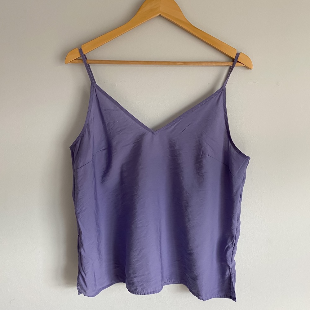 A New Day Women's Purple Top Size L